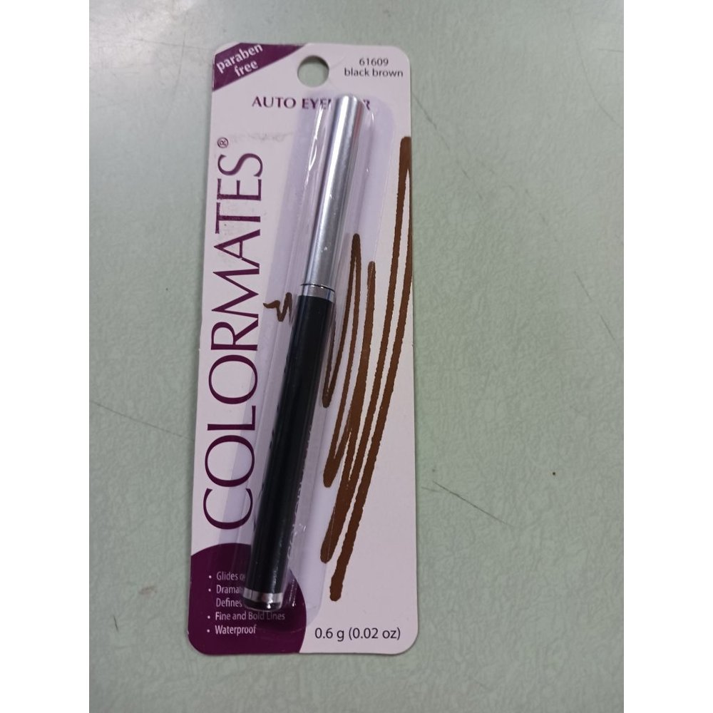 Colormates Auto Eyeliner 61609 Dark Brown NWT